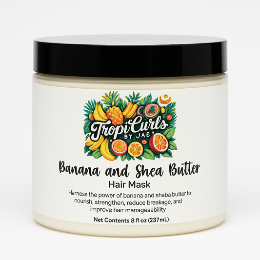 Banana and Shea Butter Hair Mask