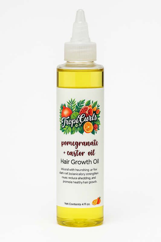 Pomegranate and Castor Oil Hair Growth Oil